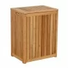 Oceanstar Spa-Style Bamboo Laundry Hamper - Oceanstar Spa-Style Bamboo Laundry Hamper