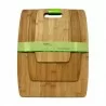 Oceanstar 3-Piece Bamboo Cutting Board Set  - Oceanstar 3-Piece Bamboo Cutting Board Set 