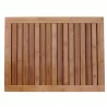 Oceanstar Bamboo Floor and Shower Mat - Top View - Oceanstar Bamboo Floor and Shower Mat - Top View