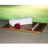 Oceanstar Bamboo Floor and Shower Mat - 2  - Oceanstar Bamboo Floor and Shower Mat - 2 