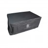 Outdoor Greatroom Company Providence Stainless Steel Crystal Fire Pit Table - Angle