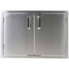 Outdoor Greatroom Company Double Access Door - Angle