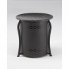 Outdoor Greatroom Company Table & LP Tank Cover with Granite Top - Front Angle