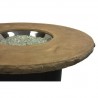 Outdoor Greatroom Company Colonial Fire Pit Table - Closeup Angle