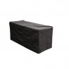 Outdoor Greatroom Company Rectangular Vinyl Cover for Key Largo Fire Pit - Front Side Angle