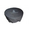 Outdoor Greatroom Company Round Vinyl Cover for Colonial 48 Fire Pit - Angle