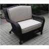 Outdoor Greatroom Company Chair and a Half - NO Cushions - Front Side Angle