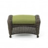 Outdoor Greatroom Company Balsam Outdoor Furniture Collection - Ottoman - Front Angle