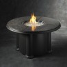 Outdoor Greatroom Company 48 Inch Grand Colonial Fire Pit Table - Granite - Lit