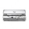 Outdoor Greatroom Company Cook Number Legacy 2 - Stainless Steel 20" Electric Convection Grill - Front Angle