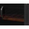 Outdoor Greatroom Company Bistro 36" Cabinet w/ British Granite Top & Black Glass Doors - Detail