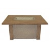 Outdoor Greatroom Company San Juan - Fire Pit Table with Rectangular Burner - Front Angle