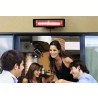 Outdoor Greatroom Company Solaira 1200-Watt InfraRed Heater in White - Lifestyle
