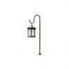 Outdoor Greatroom Company Solar Stake Light - Espresso Finish - Angle