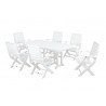 POLYWOOD Signature 7-Piece Dining Set - White