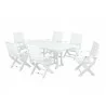POLYWOOD Signature 7-Piece Dining Set - White - POLYWOOD Signature 7-Piece Dining Set - White