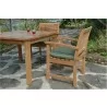 Anderson Teak Montage Victoria Collection Dining Set 3 - Anderson Teak Montage Victoria Collection Dining Set 3