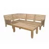Anderson Teak Luxe 5-Piece Modular Set 9 - Anderson Teak Luxe 5-Piece Modular Set 9