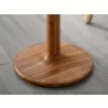 Greenington Sol Side Table Amber - Base Angle - Greenington Sol Side Table Amber - Base Angle