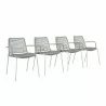 Internaitonal Home Miami Amazonia 4-Piece Chairs Set | Ideal for Outdoors and Indoors - White BG - Internaitonal Home Miami Amazonia 4-Piece Chairs Set | Ideal for Outdoors and Indoors - White BG