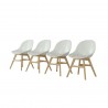 International Home Miami Amazonia 4-Piece Chairs Set  - Angled