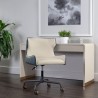 Sunpan Gianni Office Chair - Dillon Cream-Dillon Thunder - Lifestyle