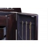 Bedford Jewelry Armoire - Brown - Side Drawer