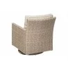 Alfresco Home Cornwall Deep Seating Swivel Glider - Back Side Angle - Alfresco Home Cornwall Deep Seating Swivel Glider - Back Side Angle