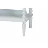 Lucera Bobbin Display Shelf in White - leg - Lucera Bobbin Display Shelf in White - leg