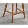 Greenington Max Stool in Counter Height, Amber -  Lower Seat Closeup  - Greenington Max Stool in Counter Height, Amber -  Lower Seat Closeup 