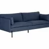 Sunpan Perkins Sofa Belfast Navy / Merino Cotton - Side Angle - Sunpan Perkins Sofa Belfast Navy / Merino Cotton - Side Angle