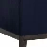 Sunpan Kosovo Modular Banquette - Single Seat in Abbington Navy - Base Angle - Sunpan Kosovo Modular Banquette - Single Seat in Abbington Navy - Base Angle