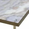 Sunpan Fuentes Dining Table 86'' - Closeup Top Angle - Sunpan Fuentes Dining Table 86'' - Closeup Top Angle