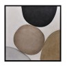 Sunpan Rocky Road - 48" x 48" - Black Floater Frame