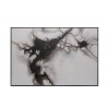 Sunpan Smoke Screen - 72" x 48" - Black Floater Frame