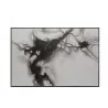 Sunpan Smoke Screen - 72" x 48" - Black Floater Frame - Sunpan Smoke Screen - 72" x 48" - Black Floater Frame