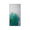 Sunpan Blue Lagoon (set of 3) - 30" x 60" - Charcoal Floater Frame - Angle