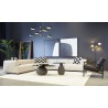 Sunpan Double Cross (set of 2) - 48" x 48" - Black Floater Frame - Lifestyle