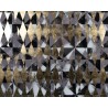 Sunpan Overprint (set of 2) - 38" x 48" - Black Frame