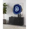 Sunpan Blue Agate - 48" x 48" - Gold Frame - Lifestyle