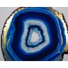 Sunpan Blue Agate - 48" x 48" - Gold Frame 3 - Angle