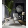 Sunpan The Moon - 48" x 63" - Charcoal Frame 6