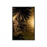 Sunpan Palm Life - 48" x 72" - Charcoal Frame Full View