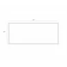 Sunpan Desert Sands - 72" x 30" - Gold Floater Frame - Sunpan Desert Sands - 72" x 30" - Gold Floater Frame