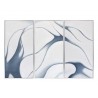 Sunpan Meditation (set of 3) - 30" x 60" - Silver Floater Frame - Front Angle