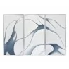 Sunpan Meditation (set of 3) - 30" x 60" - Silver Floater Frame - Front Angle - Sunpan Meditation (set of 3) - 30" x 60" - Silver Floater Frame - Front Angle