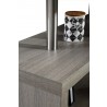 J&M Furniture A33 Office Desk Grey Close View