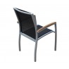 Galliano Dining Chair - Top Back Angle