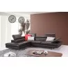 J&M Furniture A761 Italian Leather Sectional Slate In Left / Right Hand Facing  004 - J&M Furniture A761 Italian Leather Sectional Slate In Left / Right Hand Facing  004
