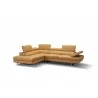 J&M Furniture A761 Italian Leather Sectional Slate In Left / Right Hand Facing  012 - J&M Furniture A761 Italian Leather Sectional Slate In Left / Right Hand Facing  012